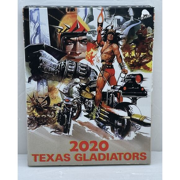 2020 Texas Gladiators (4K UHD/Blu-ray/CD) + Slipcover Severin Films New Sealed